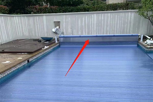 Automatic pool cover