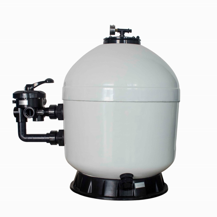 Side mount sand filter